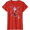 imageMarvel Thor Winter Snowflake Holiday TShirtRed