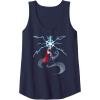 imageMarvel Thor Winter Snowflake Holiday Tank TopNavy Blue