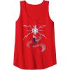 imageMarvel Thor Winter Snowflake Holiday Tank TopRed