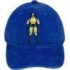 imageMarvel XMen Dad Hat Wolverine Cotton Washed Adjustable Baseball Cap with Curved Brim Light Blue One Size
