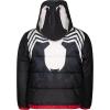 imageMarvel Zip Up Cosplay Puffer Jacket Toddler to Big Kid Sizes 2T  1416Black  White