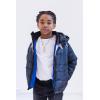 imageMarvel Zip Up Cosplay Puffer Jacket Toddler to Big Kid Sizes 2T  1416Gray