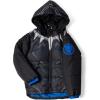 imageMarvel Zip Up Cosplay Puffer Jacket Toddler to Big Kid Sizes 2T  1416Gray