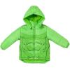 imageMarvel Zip Up Cosplay Puffer Jacket Toddler to Big Kid Sizes 2T  1416Hulk Green