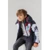 imageMarvel Zip Up Cosplay Puffer Jacket Toddler to Big Kid Sizes 2T  1416Quantum Realm RedWhiteBlack