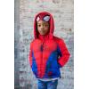 imageMarvel Zip Up Cosplay Puffer Jacket Toddler to Big Kid Sizes 2T  1416Spiderman  Red