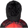 imageMarvel Zip Up Cosplay Puffer Jacket Toddler to Big Kid Sizes 2T  1416Spiderman  RedBlack