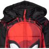 imageMarvel Zip Up Cosplay Puffer Jacket Toddler to Big Kid Sizes 2T  1416Spiderman  RedBlack
