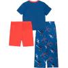 imageMarvel boys 3piece Loosefit Pajama Set Soft ampamp Cute for Kids3 Heroes