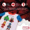 imageMarvel boys 4piece Snugfit Cotton Superhero Pajama Set Soft ampamp Cute for KidsChoose Your Hero