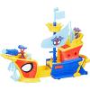 imageSPIDEY AND HIS AMAZING FRIENDS Marvel WaterWebs Webs Ahoy Bubble Pirate Ship Toy 3Inch Action Figures ampamp Boat Playset Super Hero Toys 3 Years