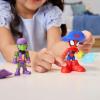 imageSPIDEY AND HIS AMAZING FRIENDS Marvel WaterWebs Webs Ahoy Bubble Pirate Ship Toy 3Inch Action Figures ampamp Boat Playset Super Hero Toys 3 Years