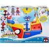 imageSPIDEY AND HIS AMAZING FRIENDS Marvel WaterWebs Webs Ahoy Bubble Pirate Ship Toy 3Inch Action Figures ampamp Boat Playset Super Hero Toys 3 Years