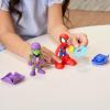 imageSPIDEY AND HIS AMAZING FRIENDS Marvel WaterWebs Webs Ahoy Bubble Pirate Ship Toy 3Inch Action Figures ampamp Boat Playset Super Hero Toys 3 Years