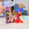 imageSPIDEY AND HIS AMAZING FRIENDS Marvel WaterWebs Webs Ahoy Bubble Pirate Ship Toy 3Inch Action Figures ampamp Boat Playset Super Hero Toys 3 Years