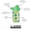 imageSimple Modern Kids Tritan Plastic Summit Water Bottle  Marvel Spiderman 12 oz BPAFree Cup with Covered Leak Proof Straw Lid for Girls Toddlers  Spider GwenTmnt Pizza Time