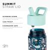 imageSimple Modern Kids Tritan Plastic Summit Water Bottle  Marvel Spiderman 12 oz BPAFree Cup with Covered Leak Proof Straw Lid for Girls Toddlers  Spider GwenStar Wars Grogu Force Strong