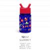 imageSimple Modern Kids Tritan Plastic Summit Water Bottle  Marvel Spiderman 12 oz BPAFree Cup with Covered Leak Proof Straw Lid for Girls Toddlers  Spider GwenSolar System