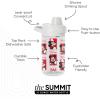 imageSimple Modern Kids Tritan Plastic Summit Water Bottle  Marvel Spiderman 12 oz BPAFree Cup with Covered Leak Proof Straw Lid for Girls Toddlers  Spider GwenDisney Mickey Montage