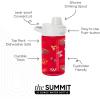 imageSimple Modern Kids Tritan Plastic Summit Water Bottle  Marvel Spiderman 12 oz BPAFree Cup with Covered Leak Proof Straw Lid for Girls Toddlers  Spider GwenDisney Cars Lightning Speed