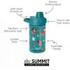 imageSimple Modern Kids Tritan Plastic Summit Water Bottle  Marvel Spiderman 12 oz BPAFree Cup with Covered Leak Proof Straw Lid for Girls Toddlers  Spider GwenDisney Moana Oceana