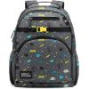 imageSimple Modern Medium Marvel Toddler Backpack for School Girls and Boys  Kindergarten Elementary Kids Backpack  Fletcher Collection  Kids  15quot tall  Spidey KidDc Batman Pow