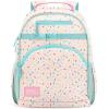 imageSimple Modern Medium Marvel Toddler Backpack for School Girls and Boys  Kindergarten Elementary Kids Backpack  Fletcher Collection  Kids  15quot tall  Spidey KidConfetti