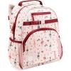 imageSimple Modern Medium Marvel Toddler Backpack for School Girls and Boys  Kindergarten Elementary Kids Backpack  Fletcher Collection  Kids  15quot tall  Spidey KidPink Ballerina