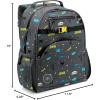 imageSimple Modern Medium Marvel Toddler Backpack for School Girls and Boys  Kindergarten Elementary Kids Backpack  Fletcher Collection  Kids  15quot tall  Spidey KidDc Batman Pow