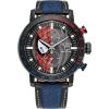 imageCitizen Mens EcoDrive SpiderMan Double Vision Black IP Stainless Steel Case Watch Model CA085547W