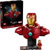 imageLEGO Marvel Iron Man MK4 Bust  Building Kit for Adults Ages 18  Includes Iron Man Minifigure  Collectible Model for Super Hero Fans  Gift for Men and Women  76327