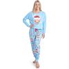 imageMarvel Avengers Christmas Womens Pajama Shirt and Pants AdultBlue