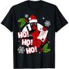 imageMarvel Deadpool Santa Naughty List Christmas Graphic TShirtBlack