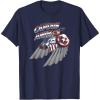 imageMarvel Falcon Winter Soldier Captain America Sam Wilson V3 TShirtNavy Blue