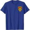 imageMarvel Guardians of the Galaxy Holiday Special Badge V2 TShirtRoyal Blue