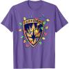 imageMarvel Guardians of the Galaxy Logo Holiday Christmas Lights TShirtPurple Heather