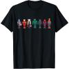 imageMarvel Holiday Christmas Avengers Team Festive Nutcrackers TShirtBlack