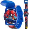 imageMarvel SpiderMan Kids Watches  Digital Display Interactive Features Adjustable Strap Vibrant SpiderMan Graphics Durable for Active KidsBlueRed 2