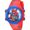 imageMarvel SpiderMan Kids Watches  Digital Display Interactive Features Adjustable Strap Vibrant SpiderMan Graphics Durable for Active KidsBlueRed