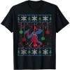 imageMarvel SpiderMan Upside Down Ugly Christmas Sweater TShirtBlack