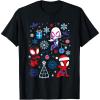 imageMarvel Spidey and His Amazing Friends Christmas Holiday Icon TShirtBlack
