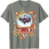 imageMarvel Storm and the XMen Christmas Holiday Snow Globe TShirtOlive Heather