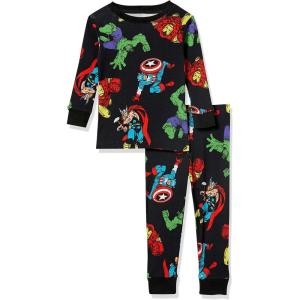 imageAmazon Essentials Boys SnugFit Pajama Sleep Sets 3PieceMarvel Avengers