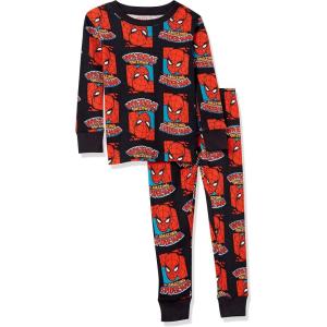 imageAmazon Essentials Boys SnugFit Pajama Sleep Sets 3PieceMarvel Spider Man