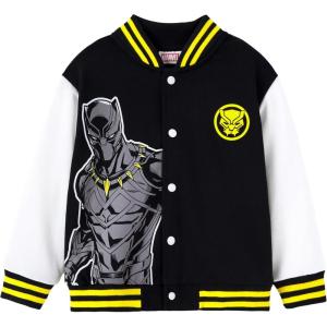 imageDisney Marvel Spider Man Bomber Jacket Toy Story Cars Mcqueen Varsity Cardigan Lightweight Coat Snap Button Sweatshirts 213YAvengers Black Pantherblack