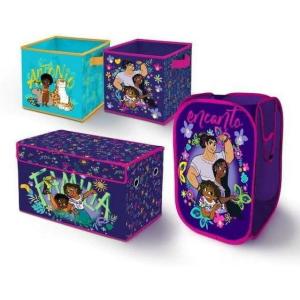 imageIdea Nuova Marvel Spidey and His Amazing Friends 4 Piece Room Solution Storage SetToy Organizer Collapsible Bins ampamp Hamper for Kids Bedroom or PlayroomEncanto