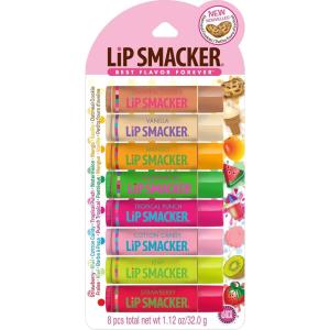 imageLip Smacker Marvel Guardians of the Galaxy Party Pack  Hydrating Lip Balm Hydrating ampamp Protecting  CrueltyFreeOatmeal Cookie  Vanilla  Mango  Watermelon  Tropical Punch  Cotton Candy  Kiwi  Strawberry
