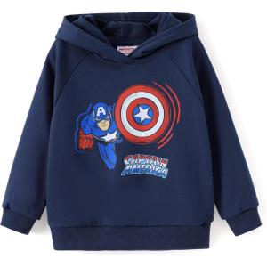imageMarvel Avengers Spiderman Iron Man Captain America Venom Boy Girl Hoodie Graphic Sweatshirt Lightweight Cloth Pullover 29YCaptain Americadeep Blue