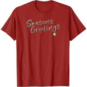 imageMarvel Guardians of the Galaxy Holiday Special Grootings TShirtCranberry Red
