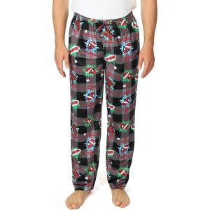 imageMarvel Mens Pajama Bottom Lounge Pant With Drawstring Ultrasoft ampamp Comfortable L